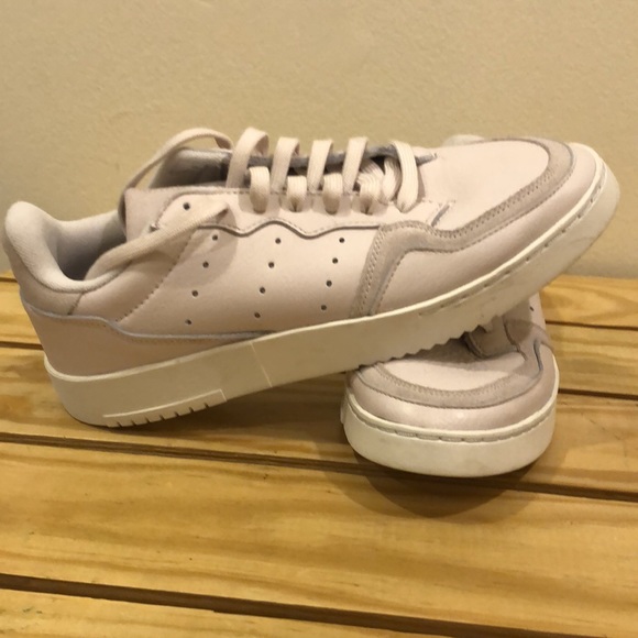 Adidas Supercourt Light Pink Shoes - Picture 2 of 6